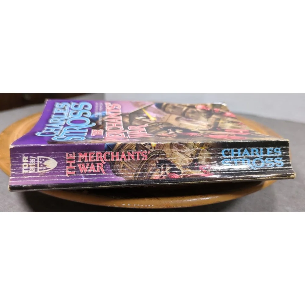 Charles Stross The Merchants War Merchant Princes 2008 First Mass Market Edition